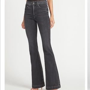 Express Black High waist flare jeans - Never worn!